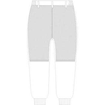 男性用 混入だいきらい 横ゴム・裾口ジャージパンツ 常温 ホワイト FX70746Jシリーズ - サンエス