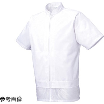 男女共用混入だいきらい半袖ジャケット FX70965Rシリーズ サンエス