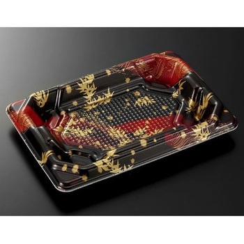 刺身・鮮魚容器 四方盛 竹霞R 本体 中央化学