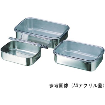 18-8 キッチンバット(密閉式蓋) 寿金属工業