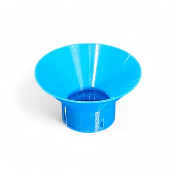 チャップマンフラスコ用ロートⅡ(転倒保護付ゴム式) FSC藤原産業