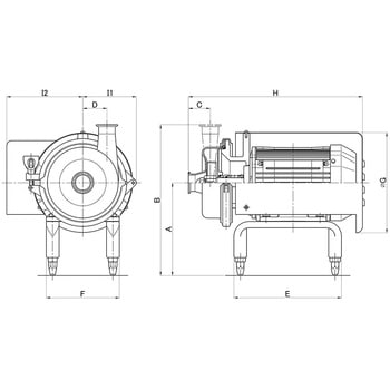 075-2-5B サニタリーポンプ(SUS316L) - オサメ工業