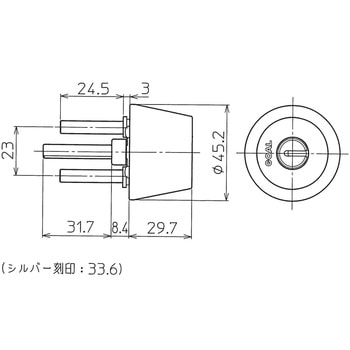 AD取替用 シリンダー GOAL(ゴール)