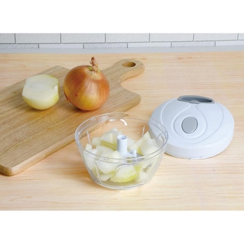 Simplice チョッパー&おろし・スライサー・千切りセット パール金属