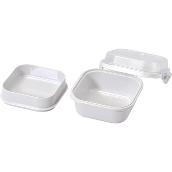 ホームレーベル ランチボックス正方形 パール金属