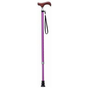 E-204A スリムネックお洒落ステッキ 伸縮式 ケイホスピア 63927896