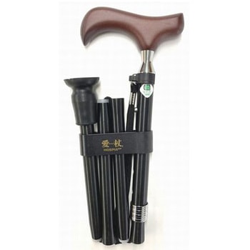 スリムネックお洒落ステッキ 折畳式 ケイホスピア