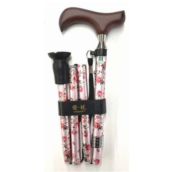 スリムネックお洒落ステッキ 折畳式 ケイホスピア