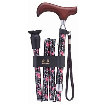 スリムネックお洒落ステッキ 折畳式 ケイホスピア