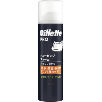 ジレットPROシェービングフォーム 245g 24個入 P&G