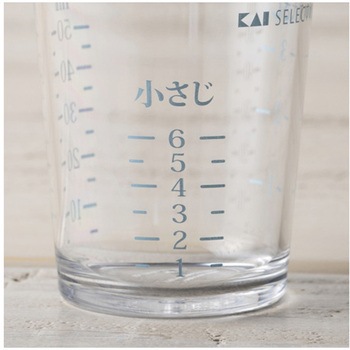 セレクト100 フタ付計量カップ50ml 貝印