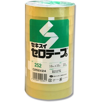 セキスイセロテープ 18mm×35m No.252 200巻入 セキスイ