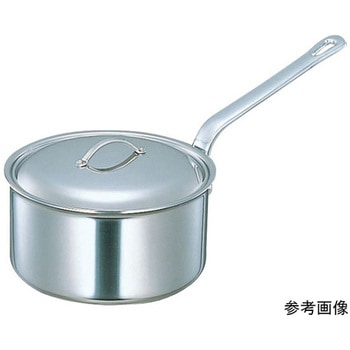 プロシードⅡ 深型片手鍋(蓋付) シモリュウ