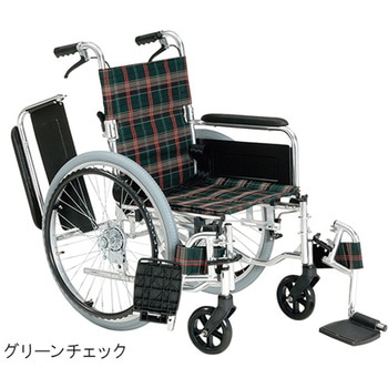 車いす 自走式アルミ製背折れタイプ KS-80シリーズ マキテック