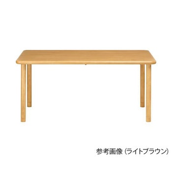 天然木テーブル ブラウン - 貞苅椅子製作所