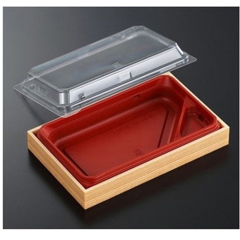 折箱 CWAT 20-12TS 赤-赤杉 ボ 本体・蓋セット 300枚 中央化学