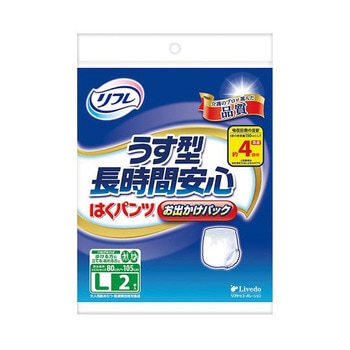 リフレ はくパンツ うす型長時間安心 おでかけパック リブドゥコーポレーション