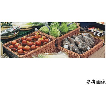 PP 角型フードバスケット ブラウン VBRシリーズ トーダイ