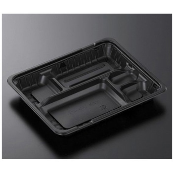 弁当容器 CTガチ弁L BK 本体 中央化学