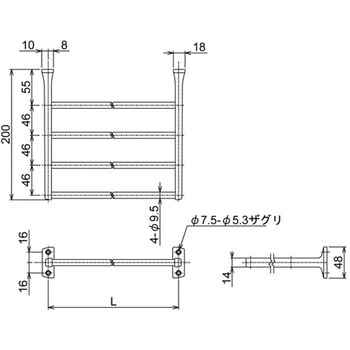 タオル棚 R725シリーズ RELIANCE(リラインス)