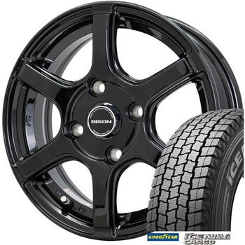 【プロボックス用】 GOODYEAR(グッドイヤー) ICE NAVI CARGO 155/80R14 88/86N LT + アルミホイール Goodyear