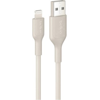 BoostCharge USB-A to Lightning ケーブル 1M サンド BELKIN(ベルキン)