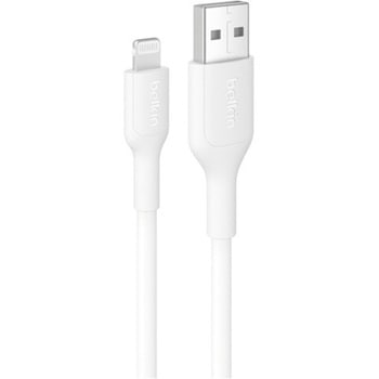 BoostCharge USB-A to Lightning ケーブル 3M ホワイト BELKIN(ベルキン)