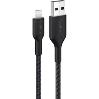 BoostCharge Pro USB-A to Lightning 編組ケーブル 15cm ブラック BELKIN(ベルキン)