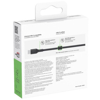 BoostCharge USB-A to USB-C ケーブル 15W 15cm ブラック BELKIN(ベルキン)