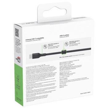 BoostCharge USB-A to USB-C ケーブル 15W 2M ブラック BELKIN(ベルキン)