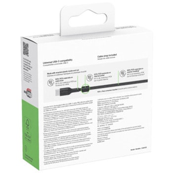 BoostCharge Pro USB-A to USB-C 編組ケーブル15W 3M ホワイト BELKIN(ベルキン)