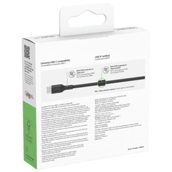 BoostCharge USB-C to USB-C ケーブル 60W 2M ブラック - BELKIN(ベルキン)