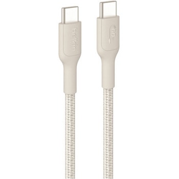 BoostCharge Pro USB-C to USB-C 編組ケーブル 60W 2M サンド BELKIN(ベルキン)