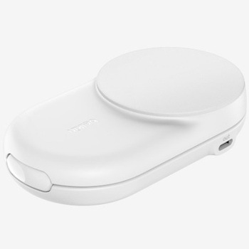 UltraCharge Qi2 25W 2-in-1 折りたたみ式マグネット充電器 ラウンド型 ホワイト BELKIN(ベルキン)