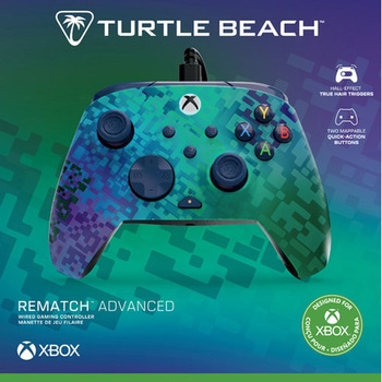 Xbox Rematch Advanced Wired Controller Glitch Green TURTLEBEACH(タートルビーチ)