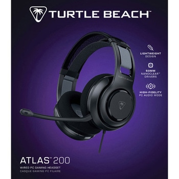 Atlas 200 PC Black TURTLEBEACH(タートルビーチ)
