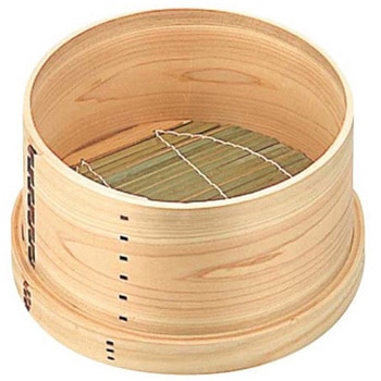 板セイロ(ツバ釜用)桧製 森田金網篩製作所