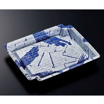 刺身・鮮魚容器 CFかく鉢 さおりB-BK本体 中央化学