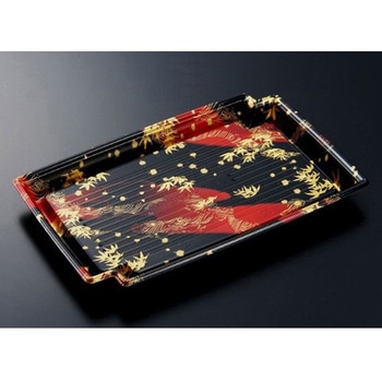 刺身・鮮魚容器 CFかく鉢 竹霞R-BK 本体 中央化学