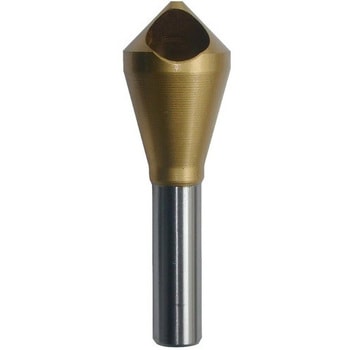 HSSカウンターシンク No.21911-1 90°穴明き TiNコーティング WEBA