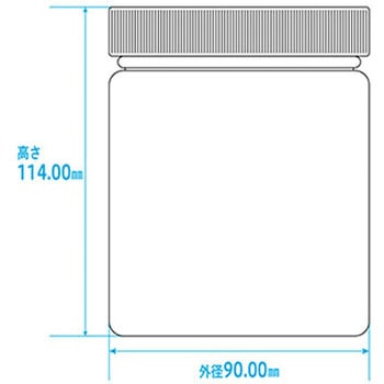 軟膏容器 500mL(643mL) CH-500 金鵄製作所