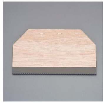 225x140mm ゴムベラ くし目型 アズワン
