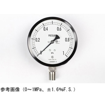 普通形圧力計(Φ100)立形A枠 AE20-183シリーズ 長野計器