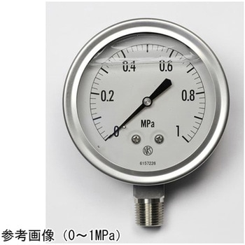 グリセリン入圧力計(100Φ) GV42-193シリーズ 長野計器