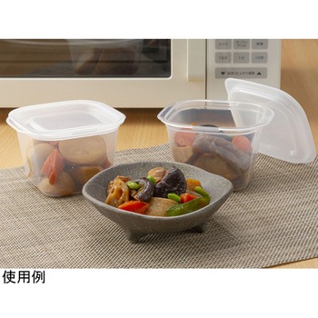 楽ちんパックスクエア深型430ml2個組 #1815シリーズ イノマタ化学