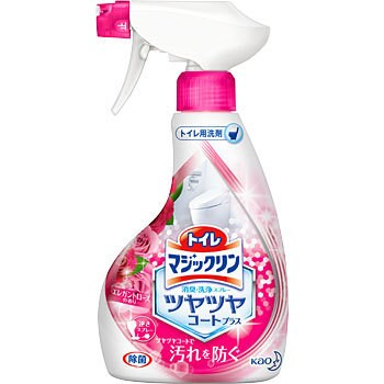 Sp本体 トイレマジックリン消臭 洗浄スプレー ツヤツヤコートプラス エレガントローズ 1本 380ml 花王 通販サイトmonotaro