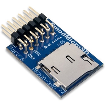 Pmod MicroSDカードスロットモジュール DIGILENT