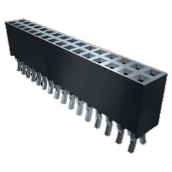 基板接続用ソケット 2 極 2.54mm 1 列 スルーホール - SAMTEC