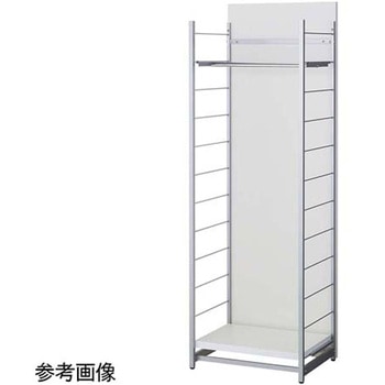 間仕切りラック ホワイト 61-801シリーズ アズワン