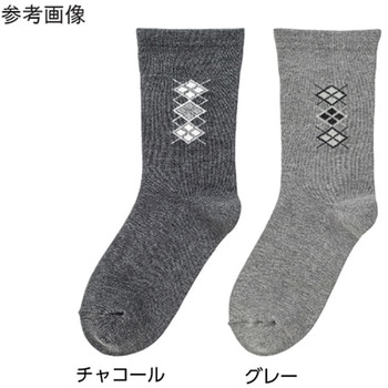 紳士足首ゆったり名前の書けるソックス 24～26cm 38912シリーズ - ケアファッション